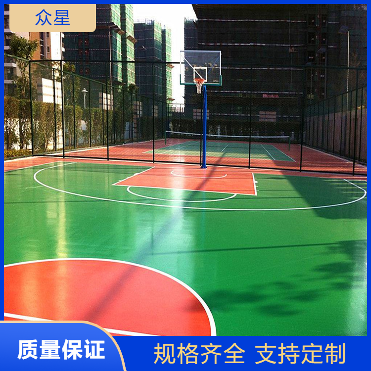 漳州市塑胶篮球场塑胶地坪 - 排名
